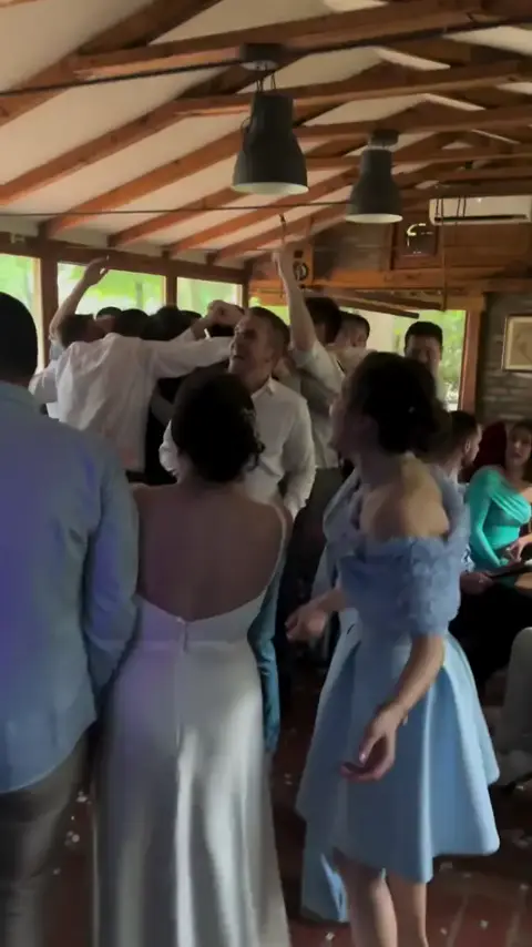 DJ na Klik, snimak sa venčanja u Beogradu