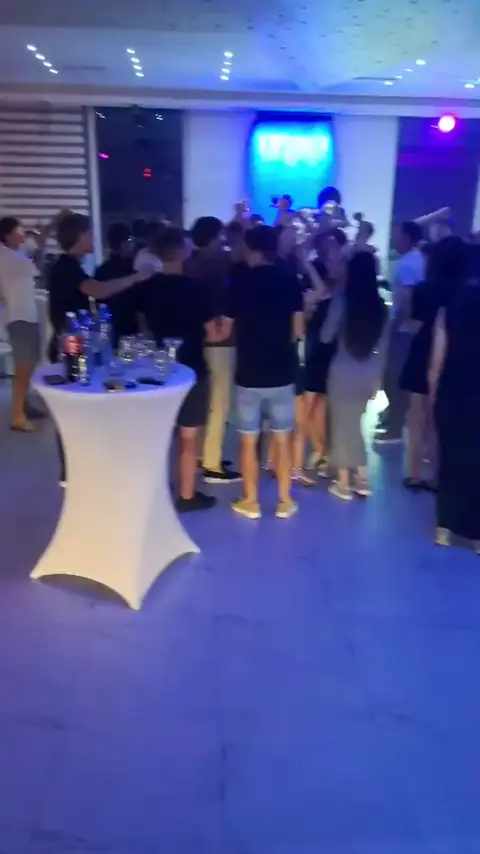 DJ na Klik, snimak sa rođendanske proslave