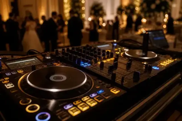 Dj za svadbe: DJ pult i zvuk