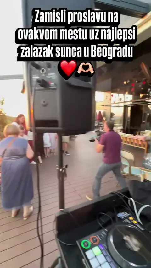 DJ na Klik, snimak sa nastupa