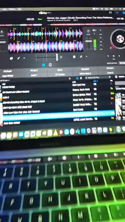 DJ na Klik, snimak sa nastupa